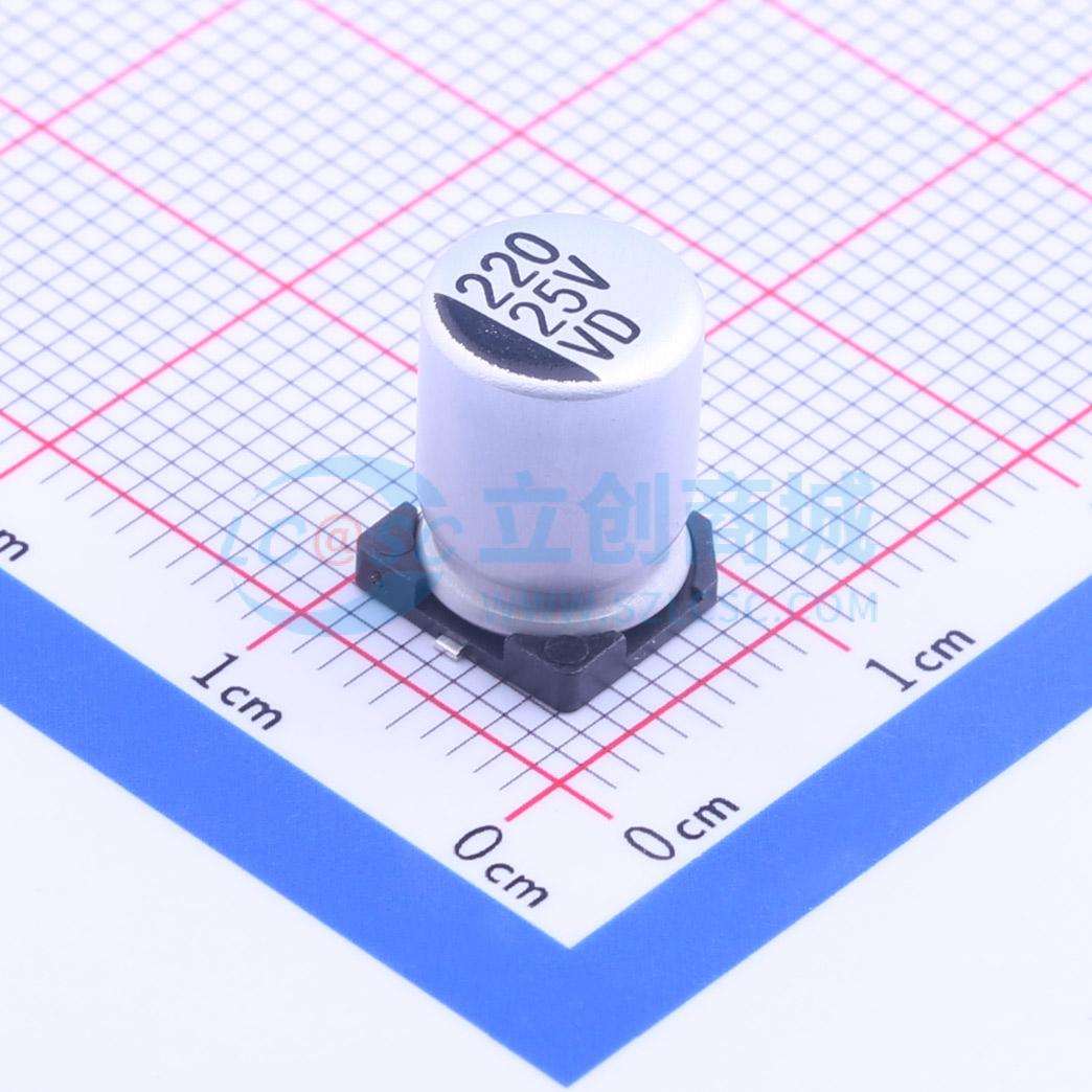 VD1E221MF105000CE0实物图