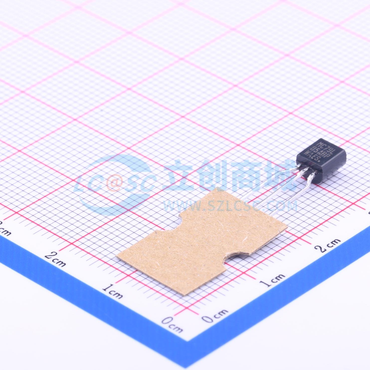 点击查看大图 MC79L05ABPRAG实物图