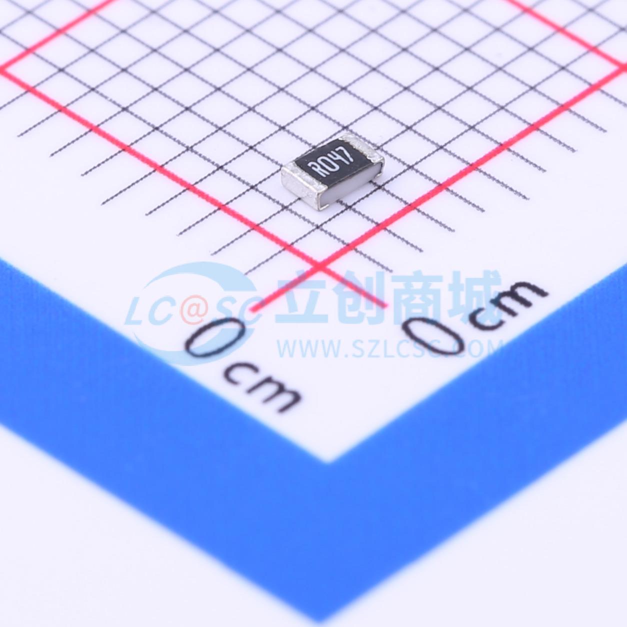 点击查看大图 0805W4F470MT5E实物图
