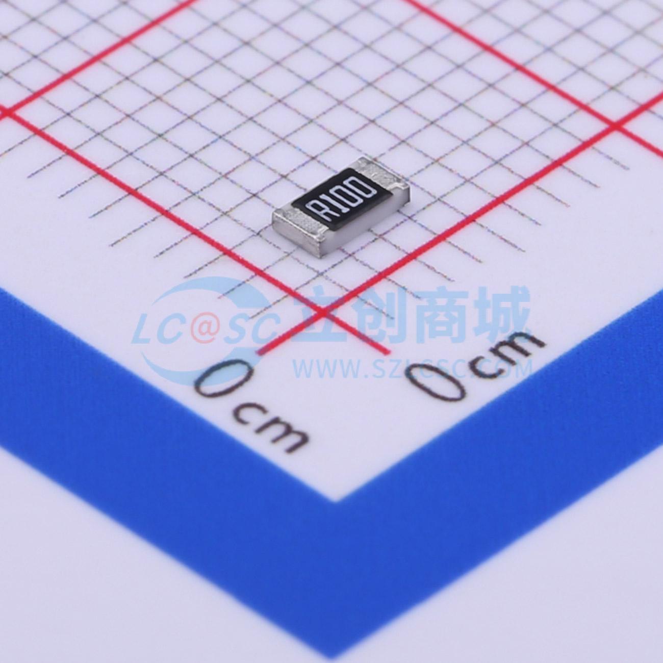 点击查看大图 CSR1206FTR100实物图