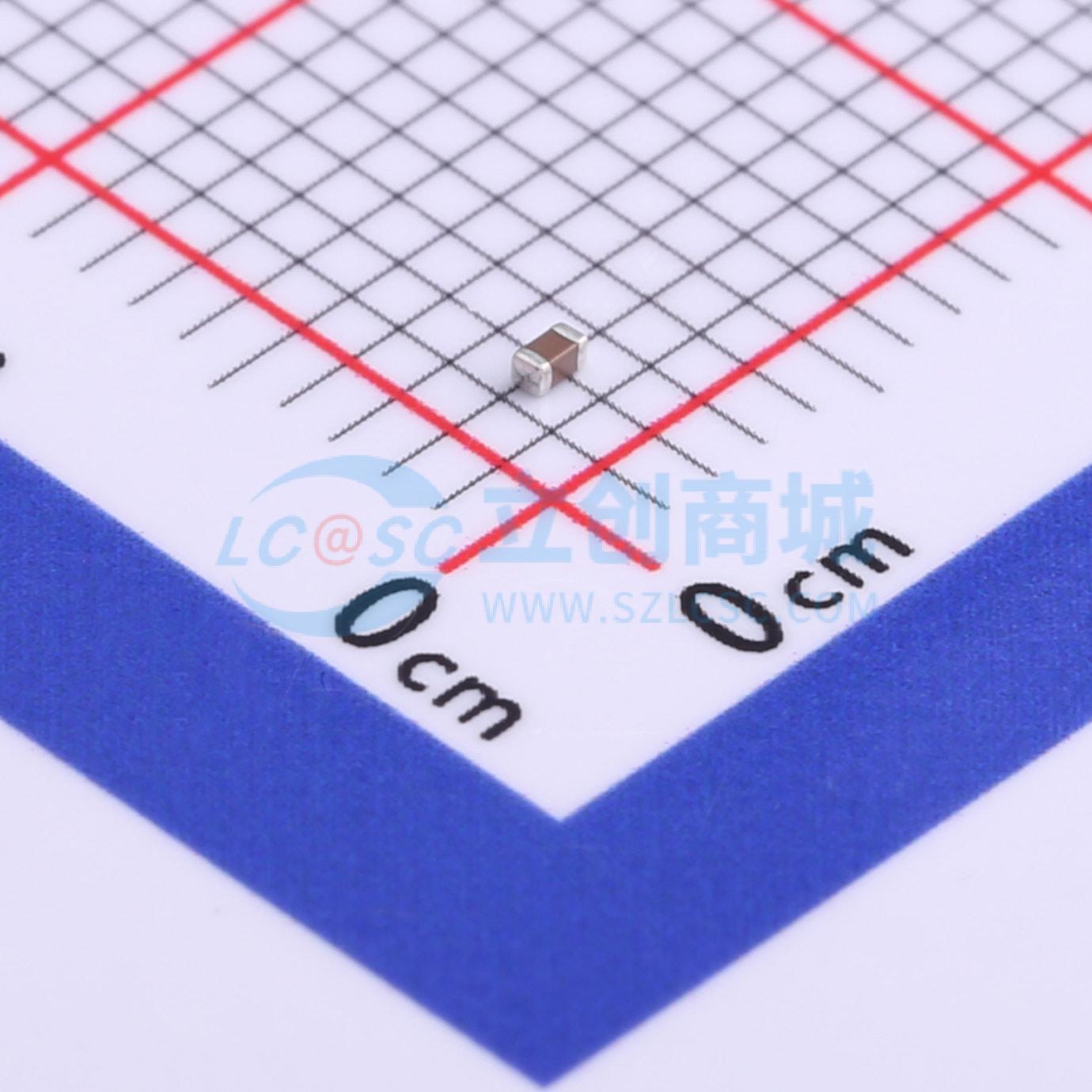 GRM155C71A105KE11D实物图