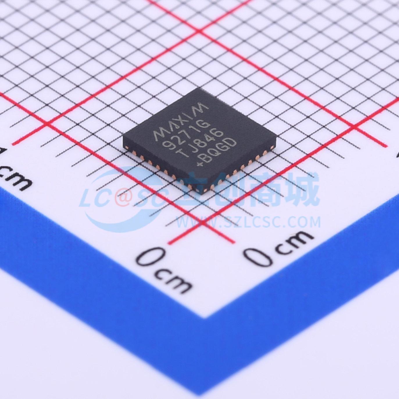 点击查看大图 MAX9271GTJ+T实物图