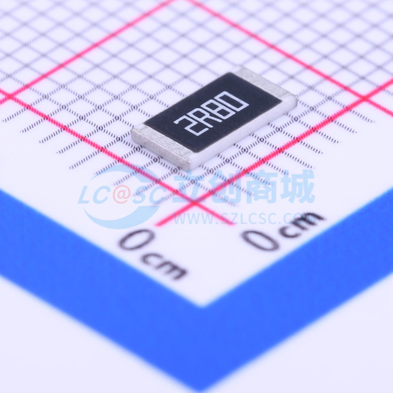 点击查看大图 CR2512F2R80E04S实物图