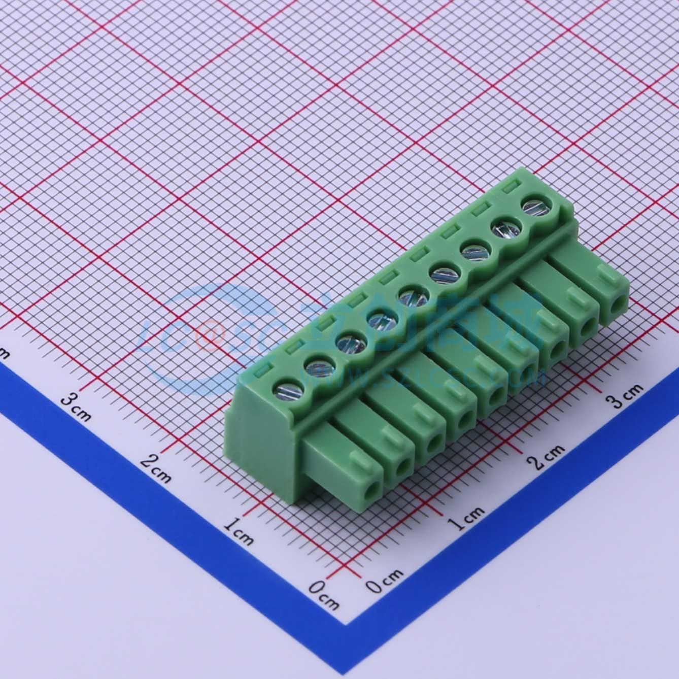 点击查看大图 KF2EDGK-3.81-9P实物图