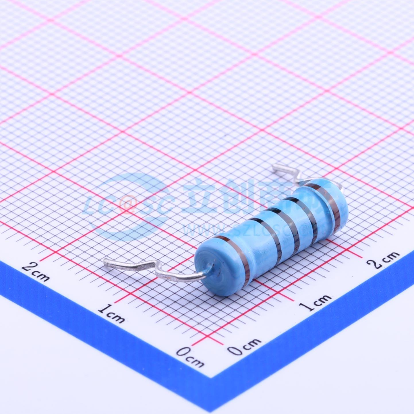 点击查看大图 MF3W-100Ω±1% MK型实物图