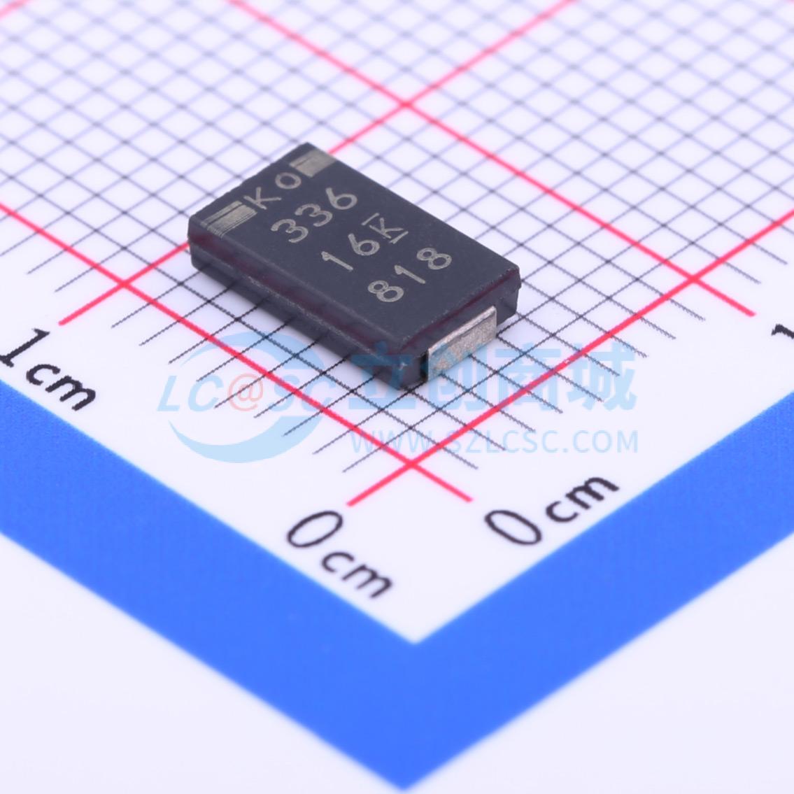点击查看大图 T520V336M016ATE060实物图