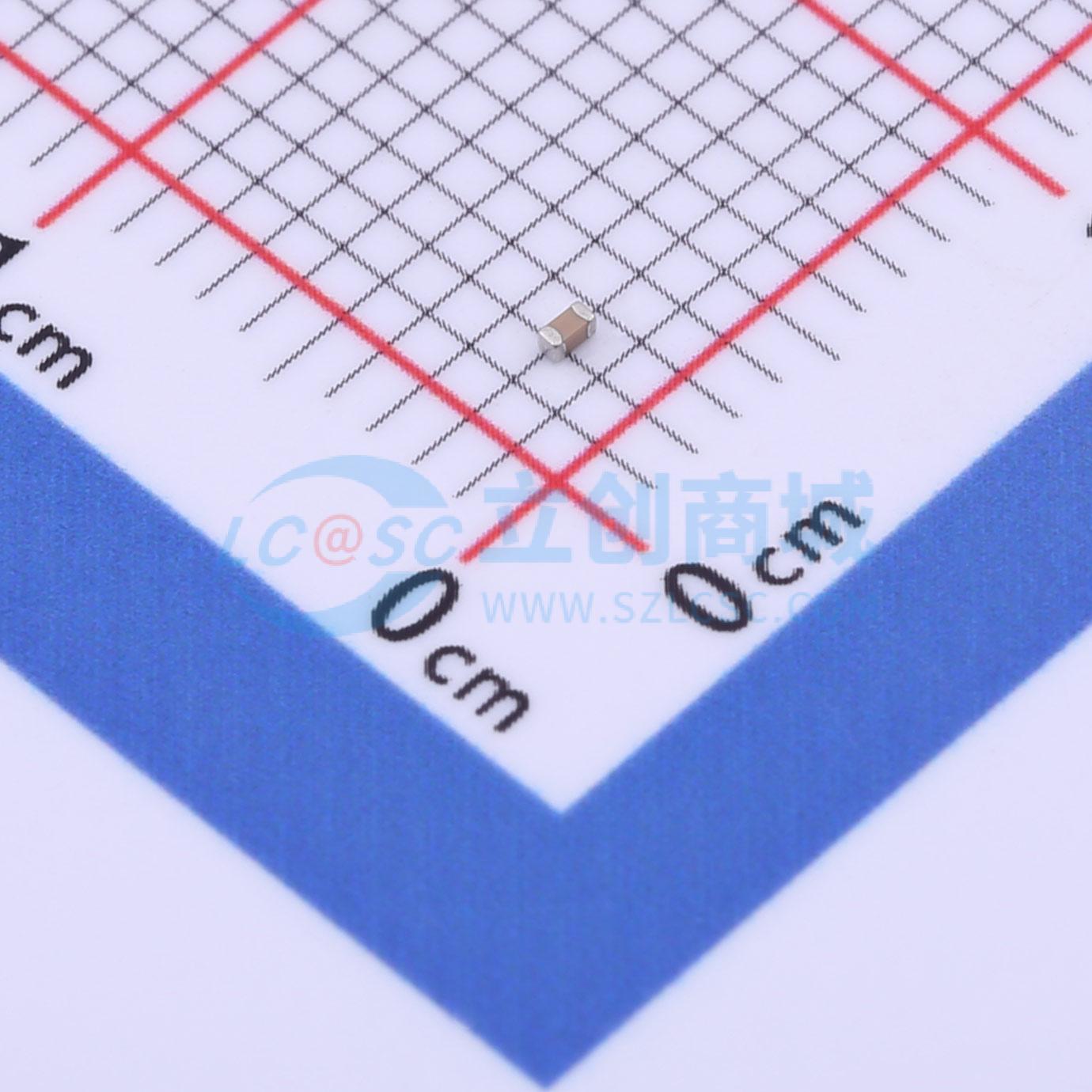 HGC0402R7102K500NTEJ实物图