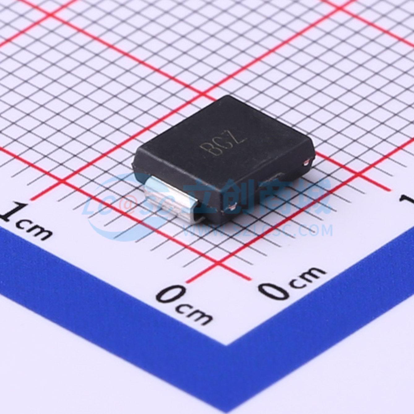 点击查看大图 SMCJ100CA实物图