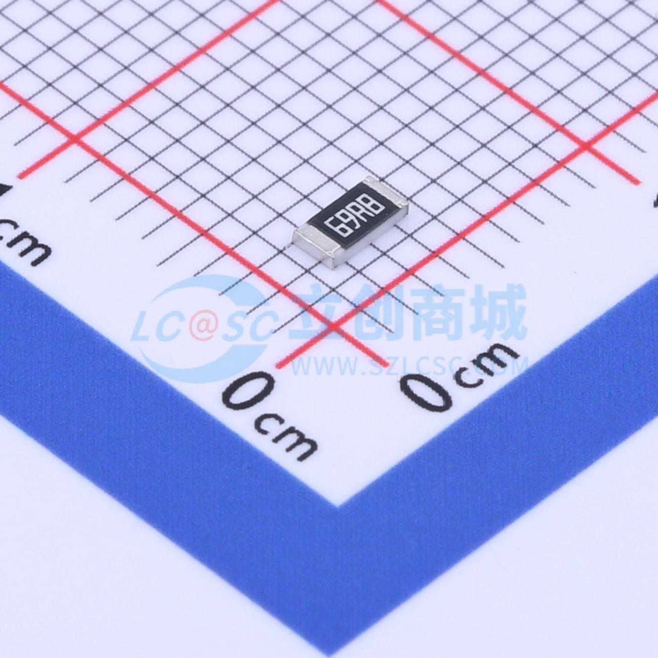 点击查看大图 RC1206FR-0769R8L实物图