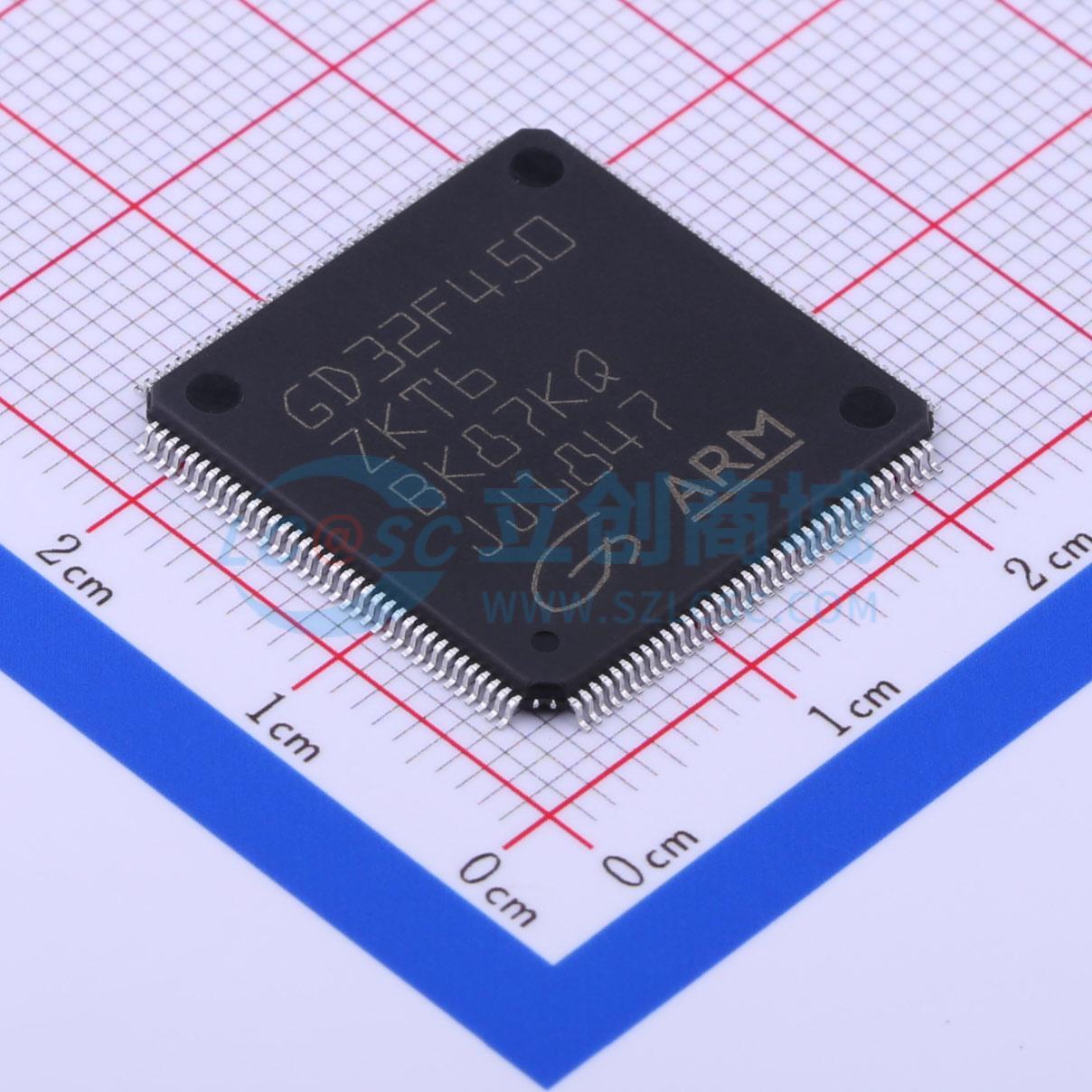 GD32F450ZKT6实物图