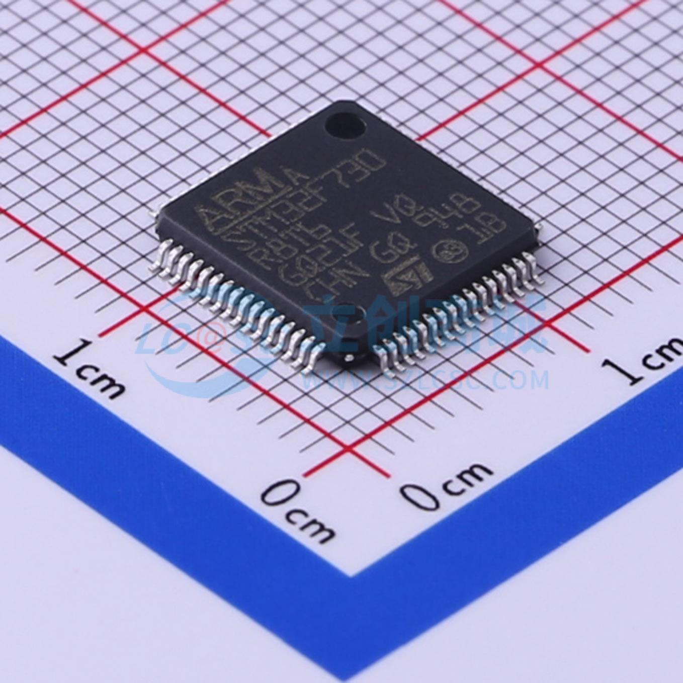 点击查看大图 STM32F730R8T6实物图