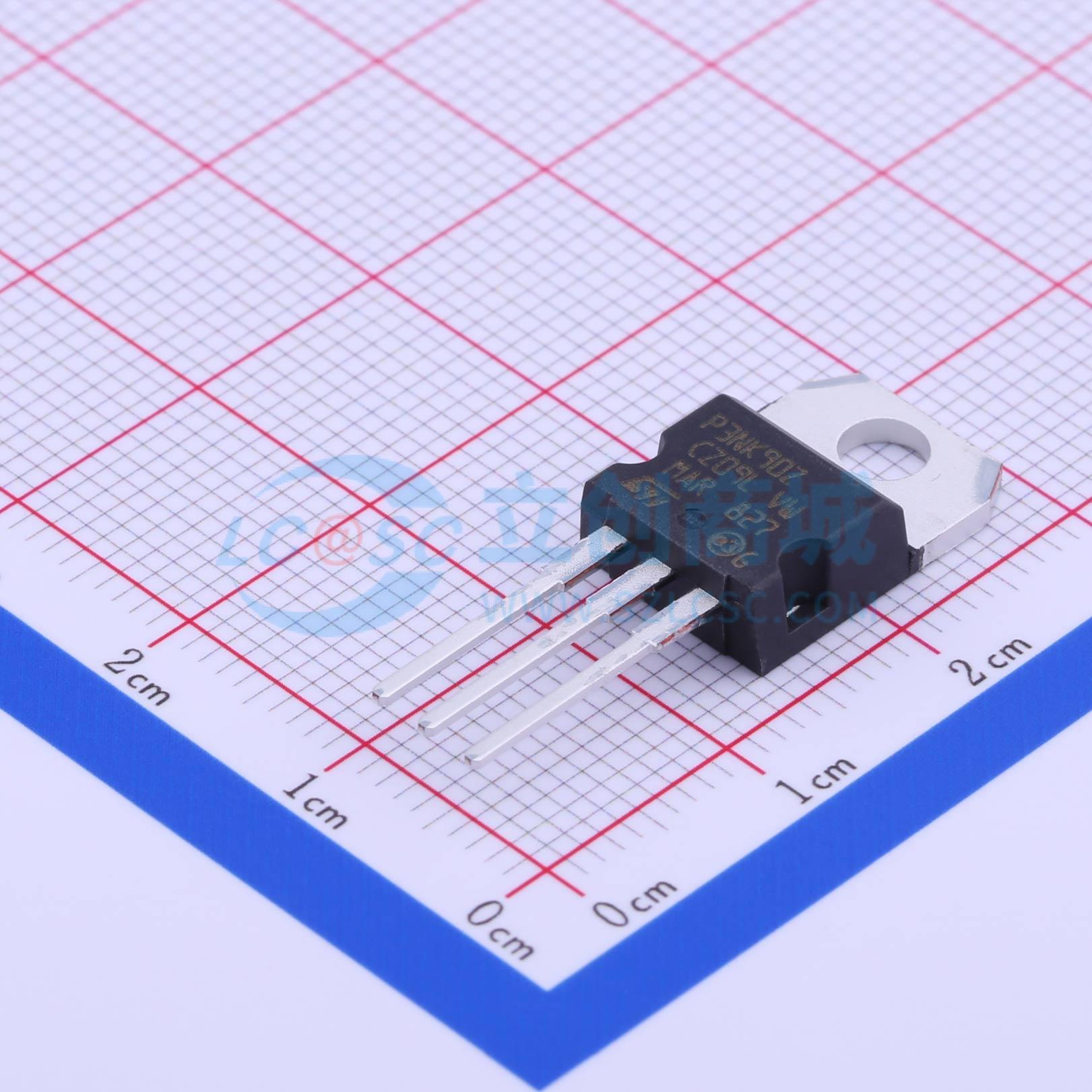 点击查看大图 STP3NK90Z实物图