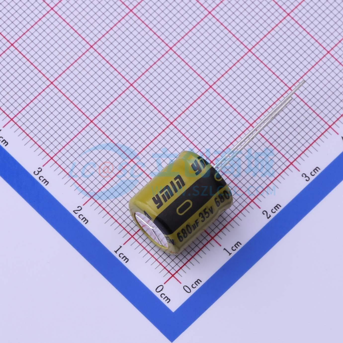 点击查看大图 LKML1401V681MF实物图