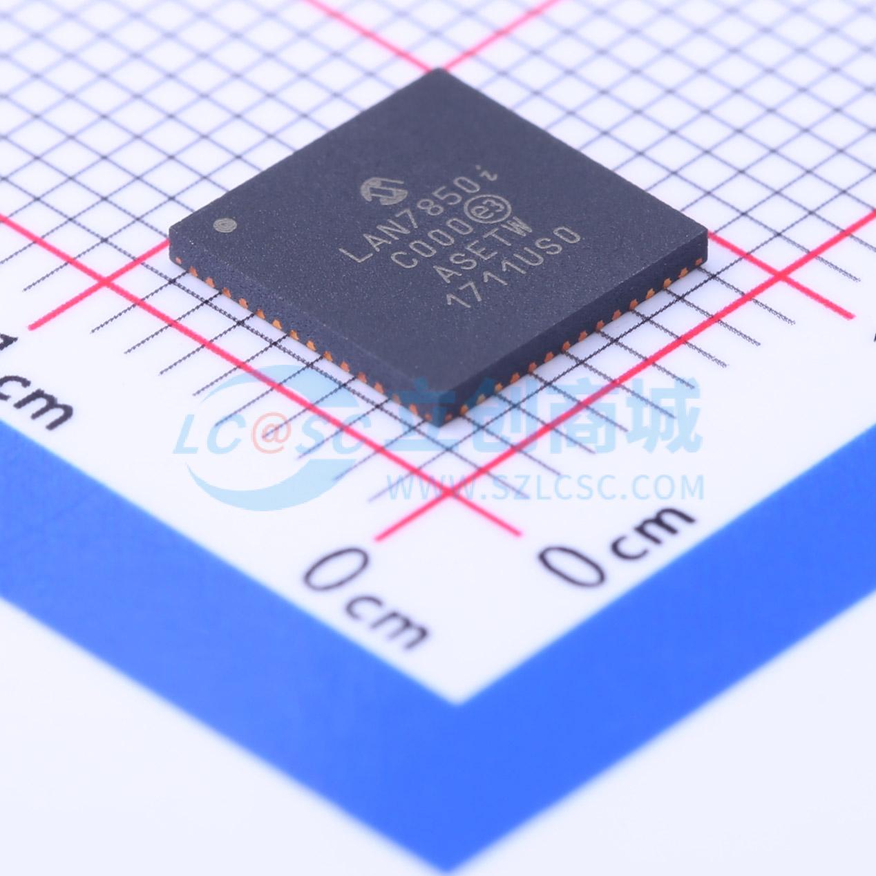 点击查看大图 LAN7850T-I/8JX实物图