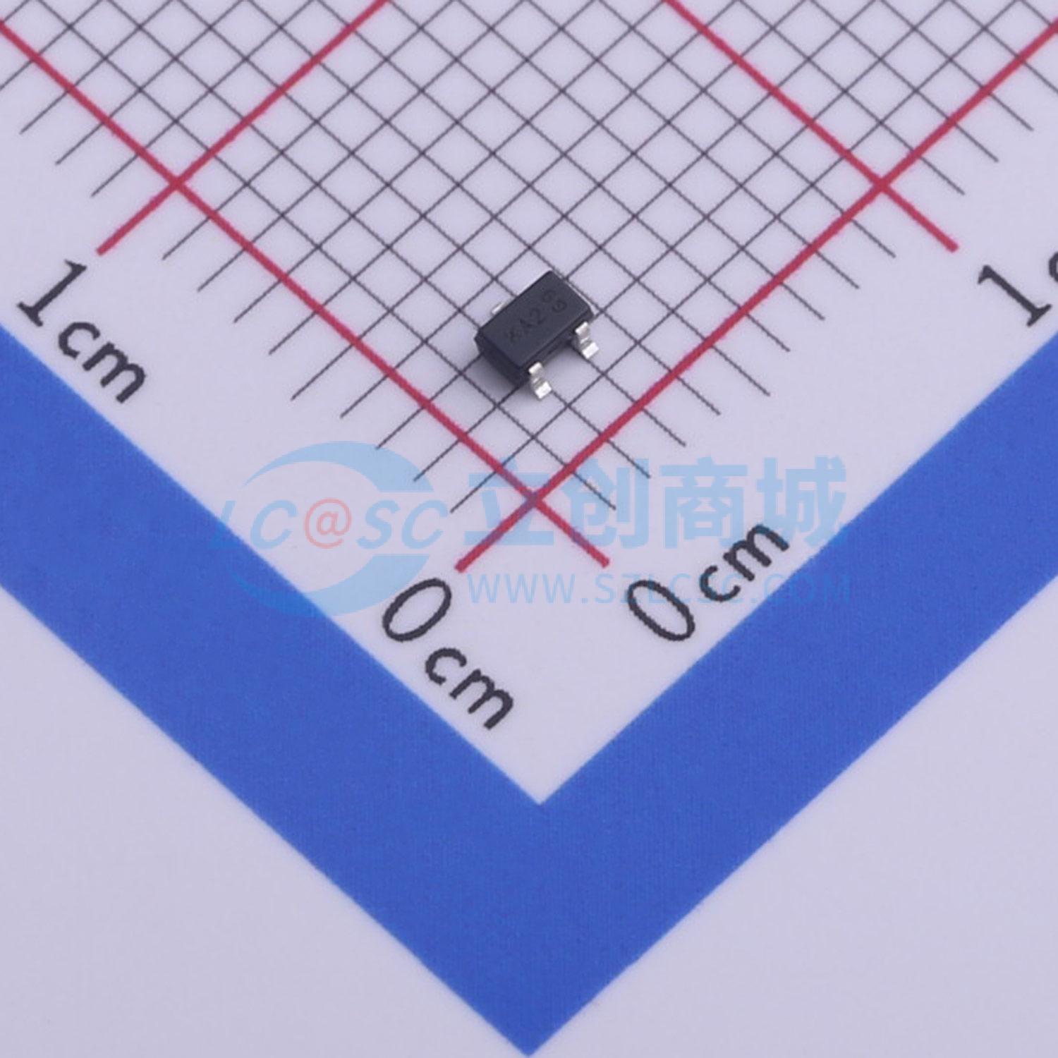 MMBD4148W-7-F实物图