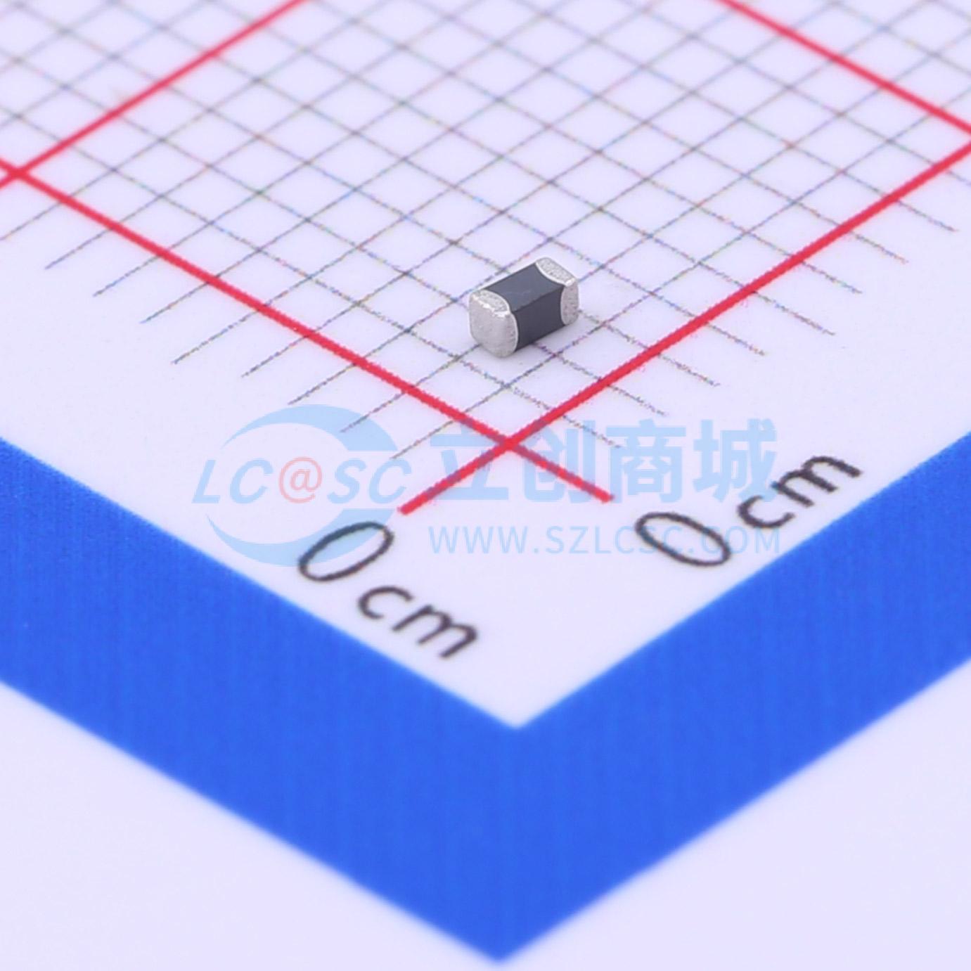 点击查看大图 MGFI1608AR68KT-LF实物图