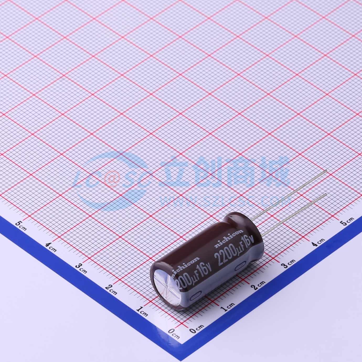 UPW1C222MHD实物图