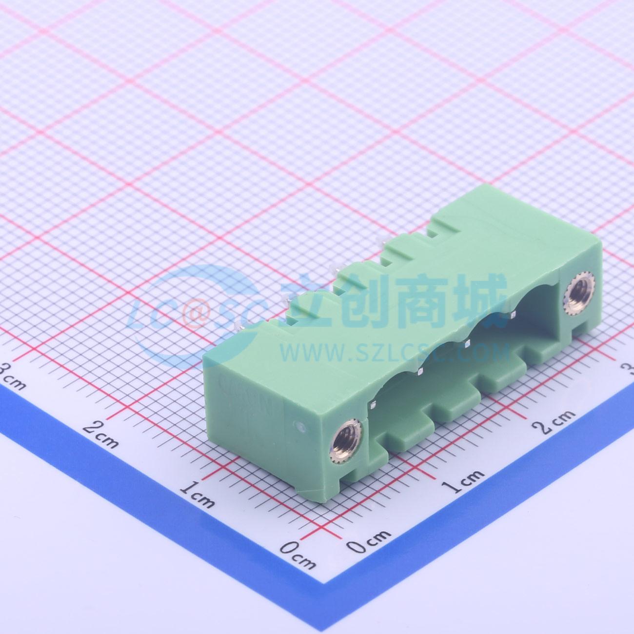 点击查看大图 WJ2EDGVM-5.08-4P实物图