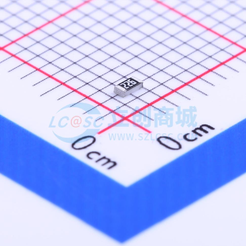 点击查看大图 RC0603JR-0722ML实物图
