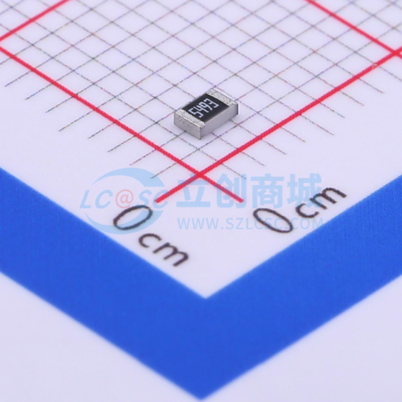 点击查看大图 RMCF0805FT549K实物图