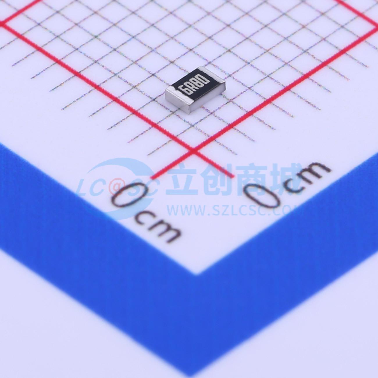 点击查看大图 AC0805FR-076R8L实物图