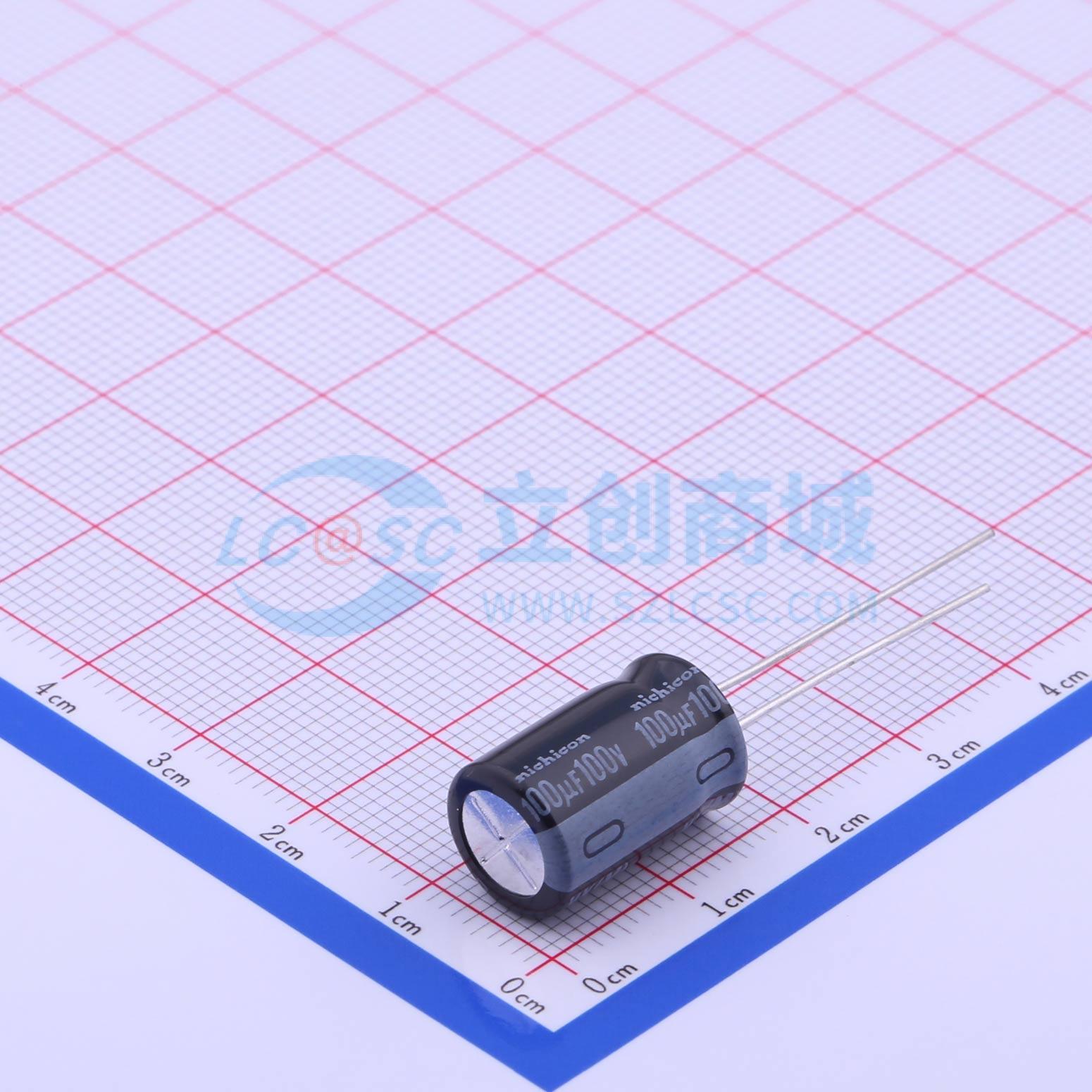 点击查看大图 UVK2A101MPD实物图