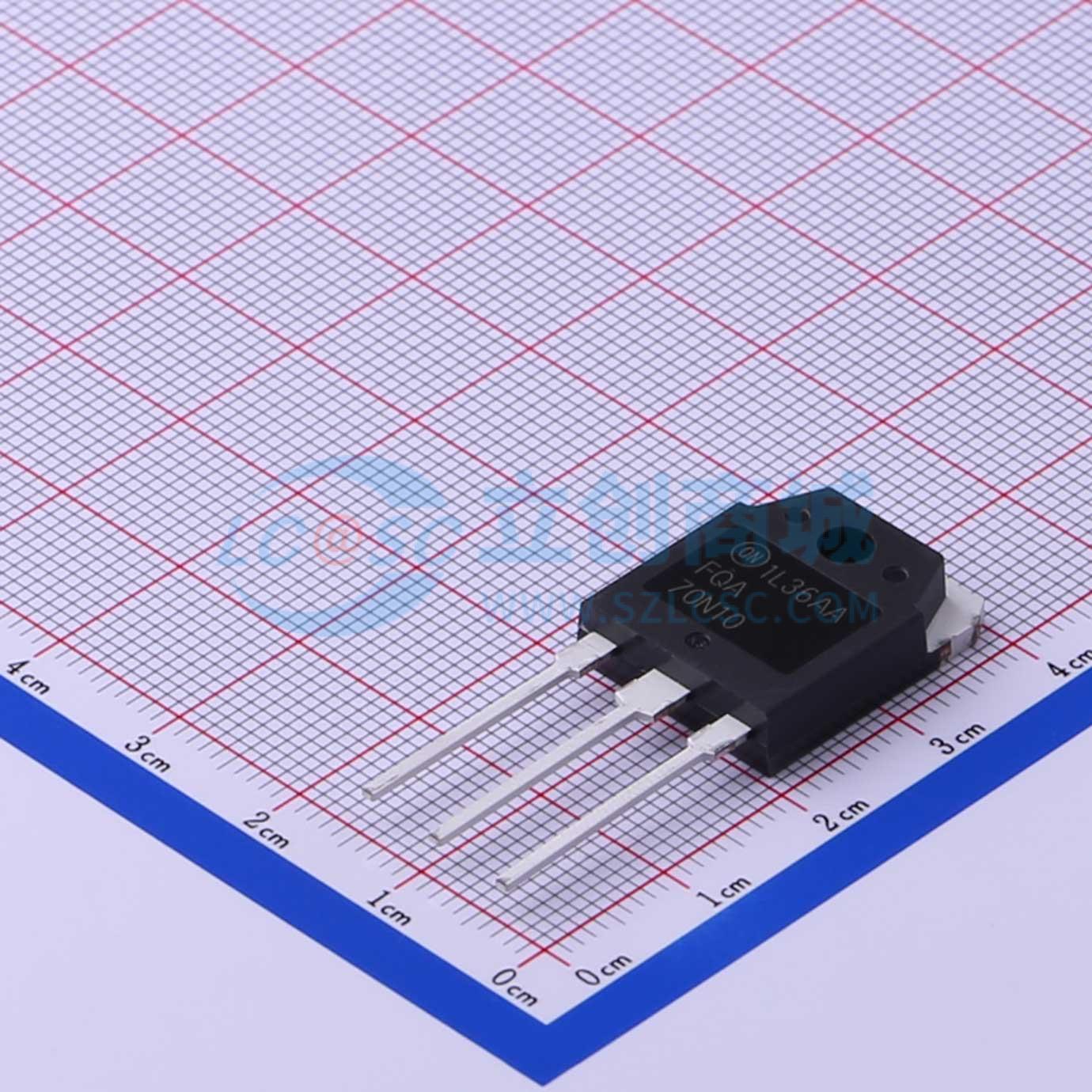 点击查看大图 FQA70N10实物图