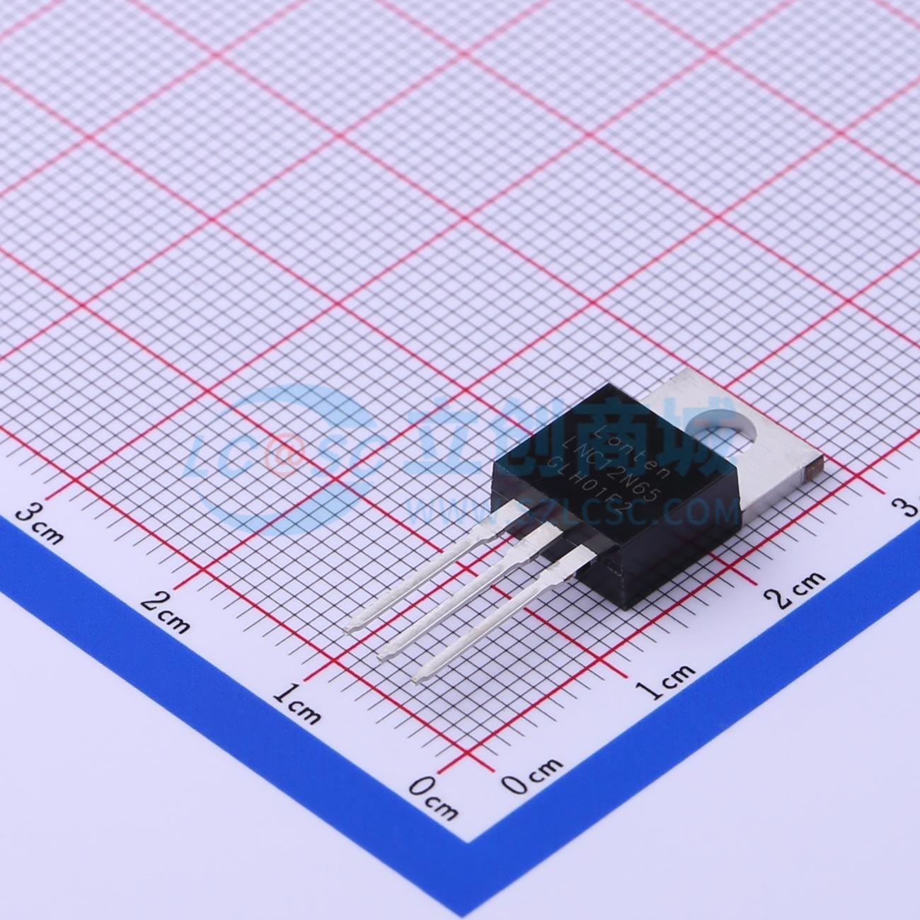 点击查看大图 LNC12N65实物图