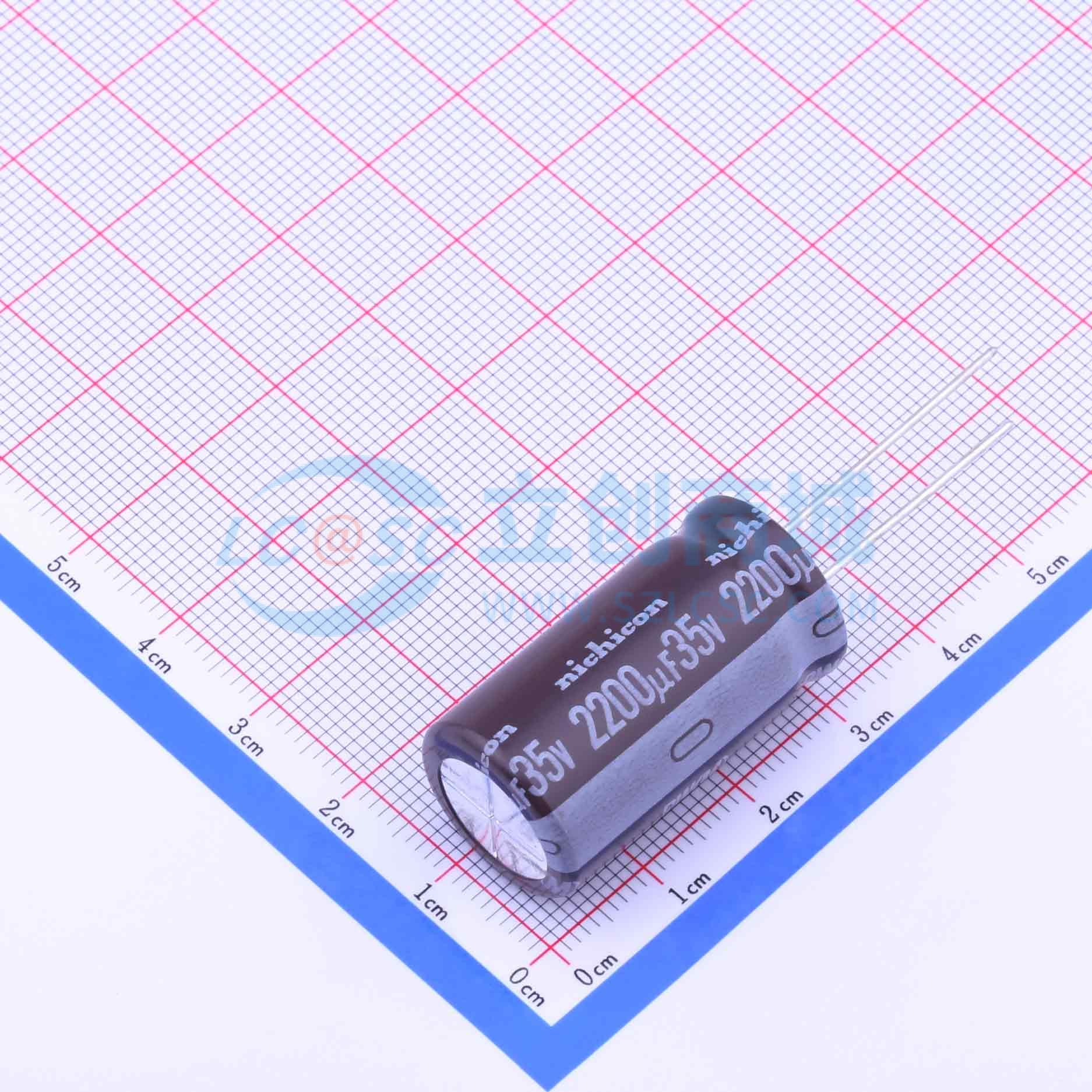 点击查看大图 UPW1V222MHD实物图