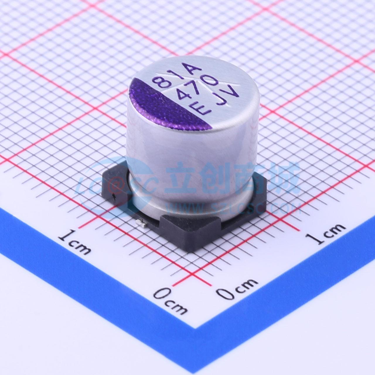 25PJV470MSPA10X10.5实物图