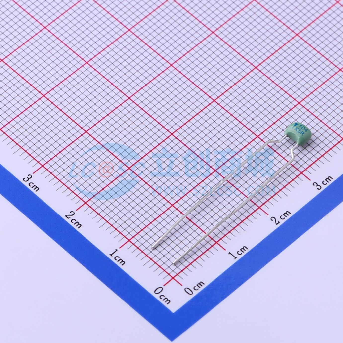 CT4G-0805-2X1-63V-0.1μF-K实物图