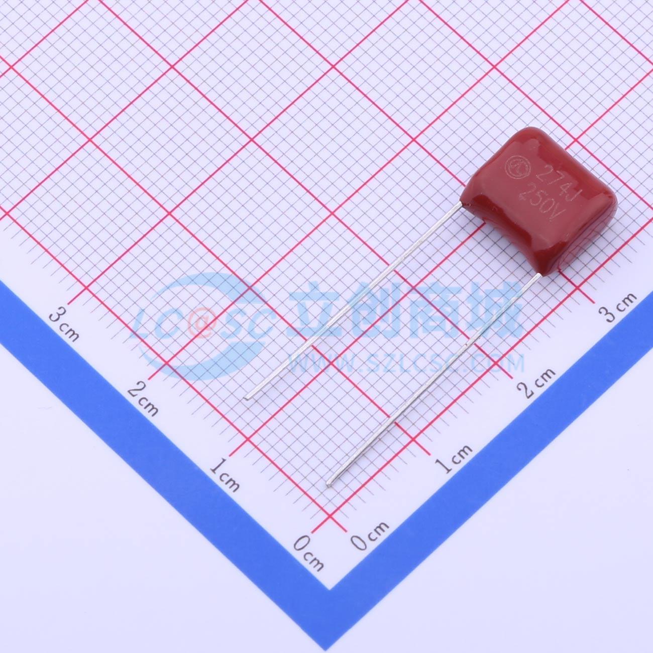 点击查看大图 CBB21-0.27uF250V 5%实物图