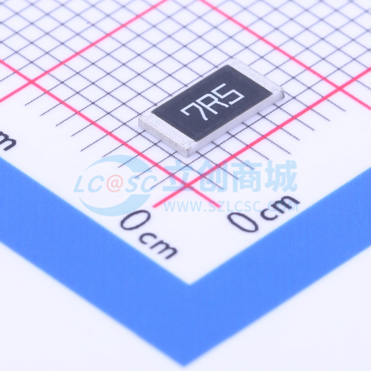 点击查看大图 CR2512J7R50E04S实物图