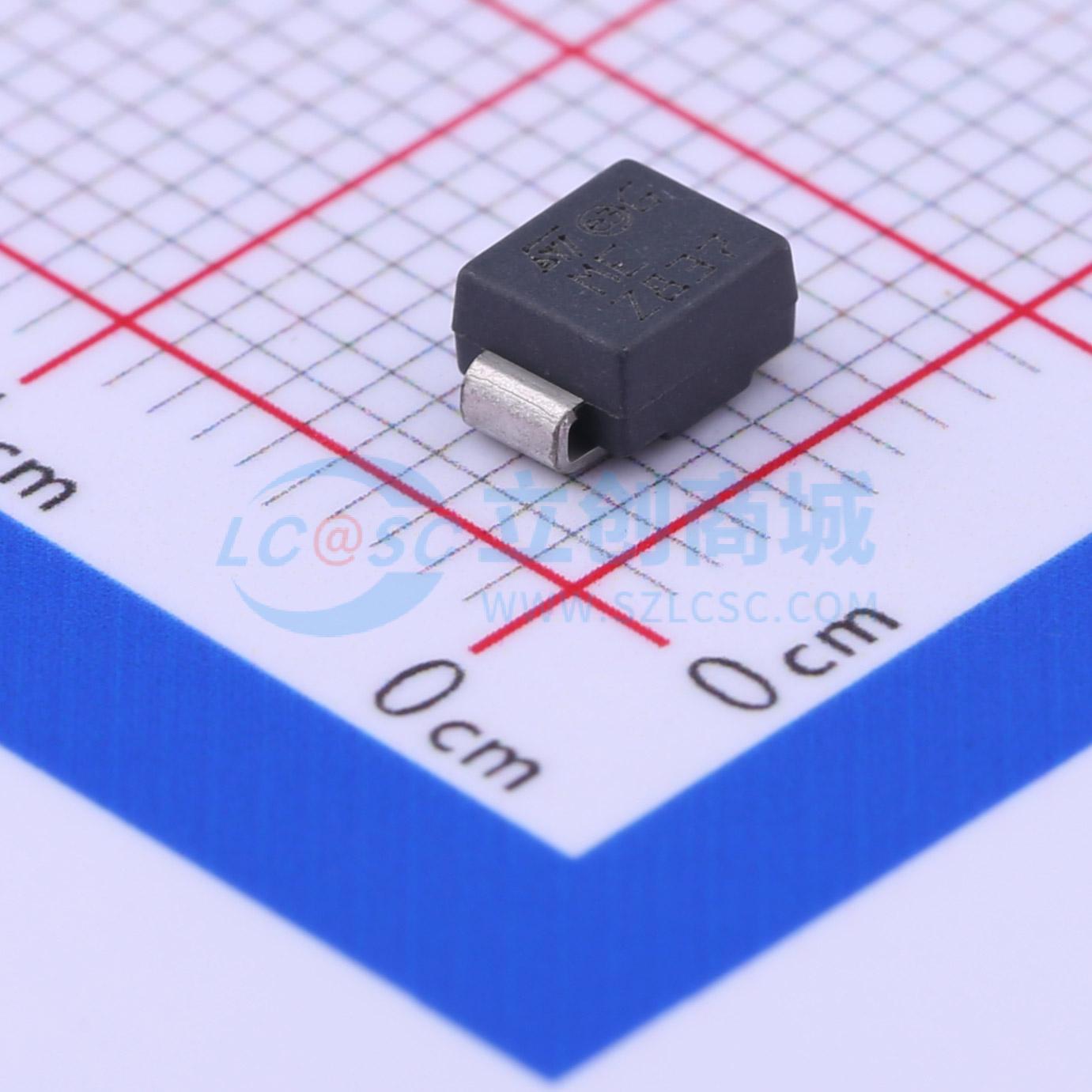 点击查看大图 SM6T18CA实物图