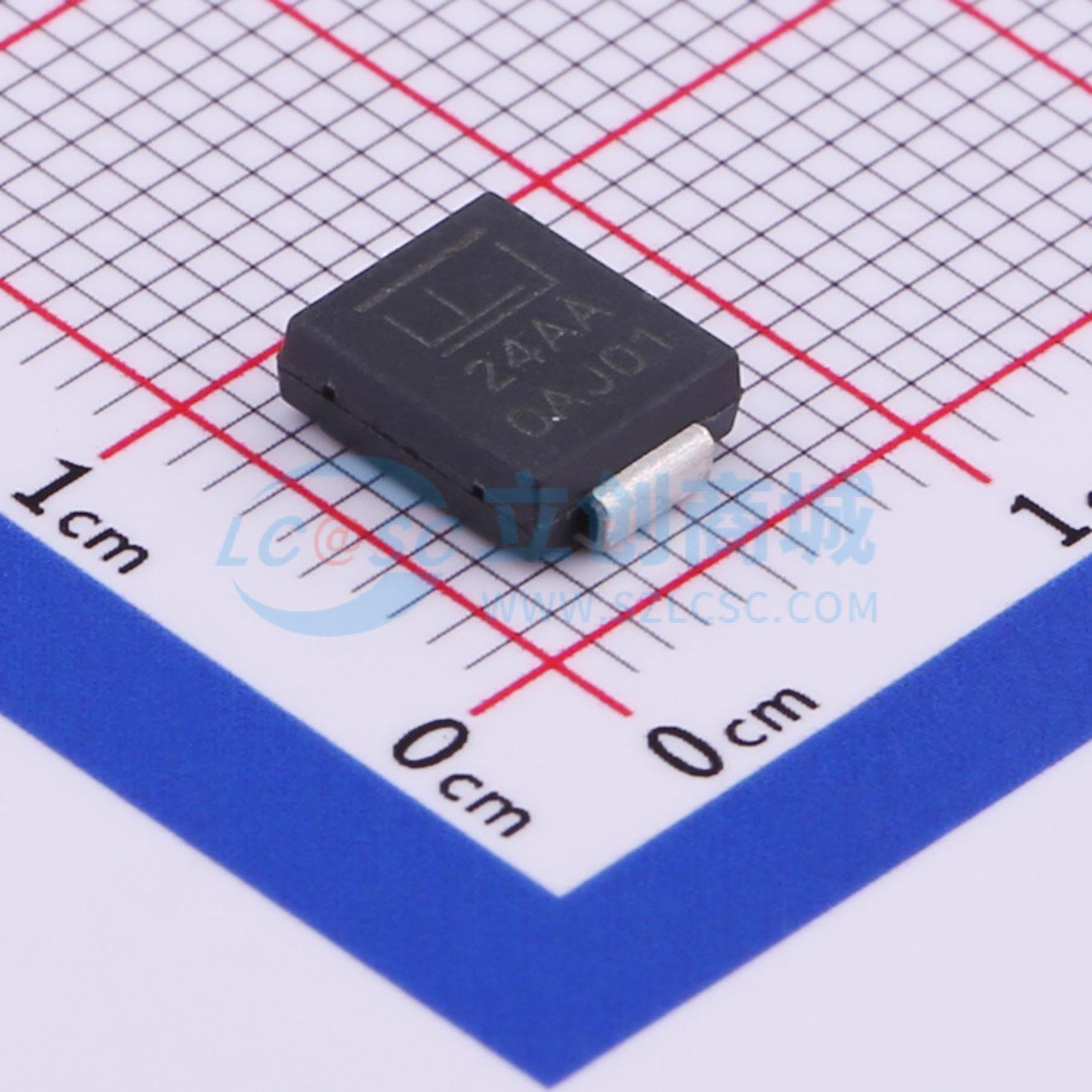 点击查看大图 TPSMC24A实物图