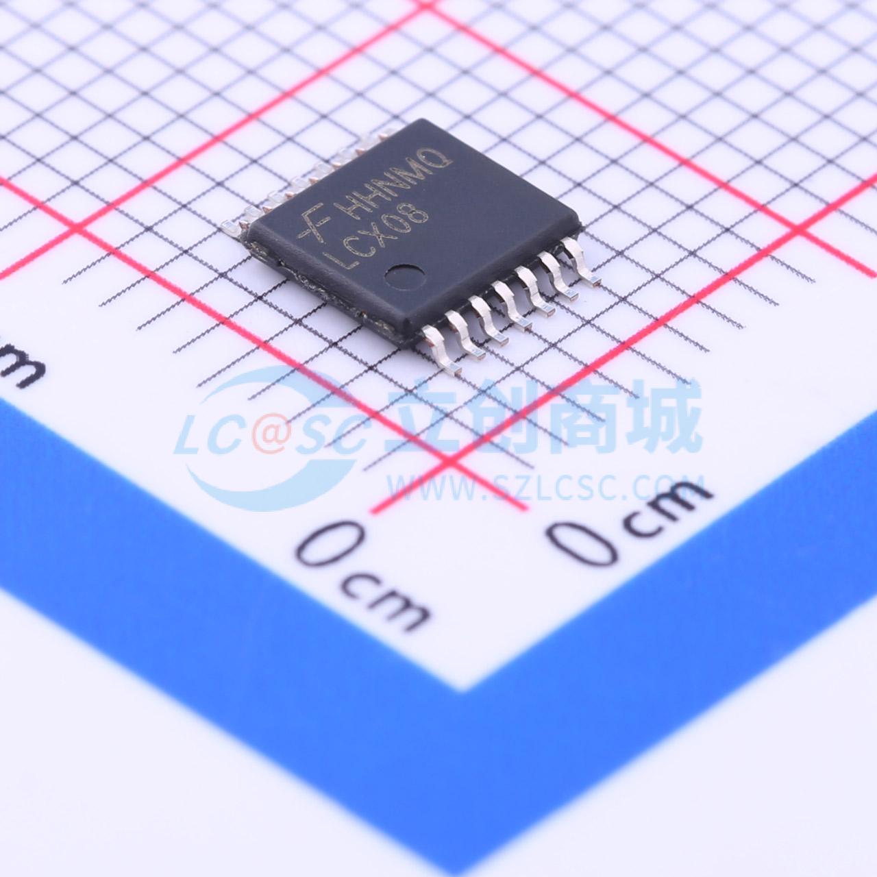 点击查看大图 74LCX08MTCX实物图