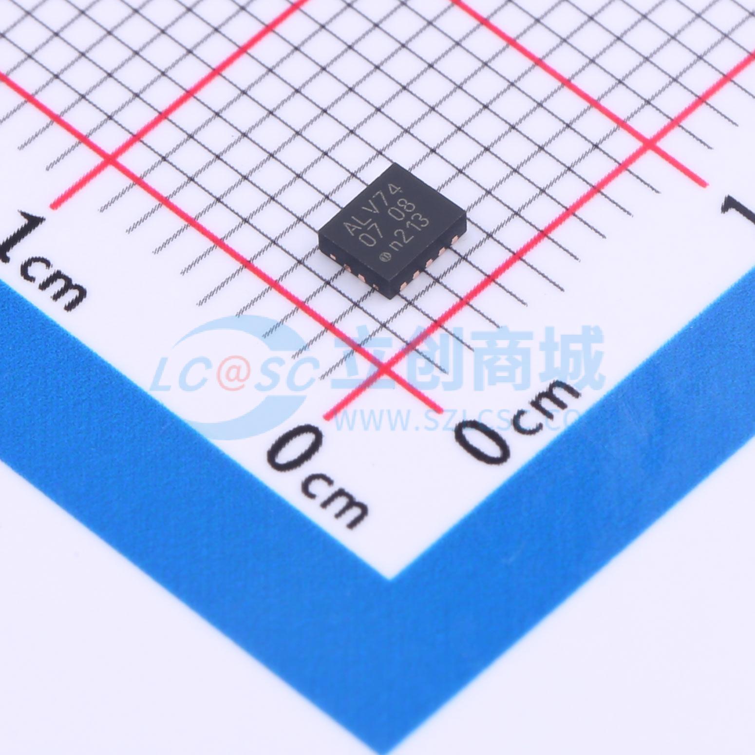 点击查看大图 74ALVC74BQ,115实物图