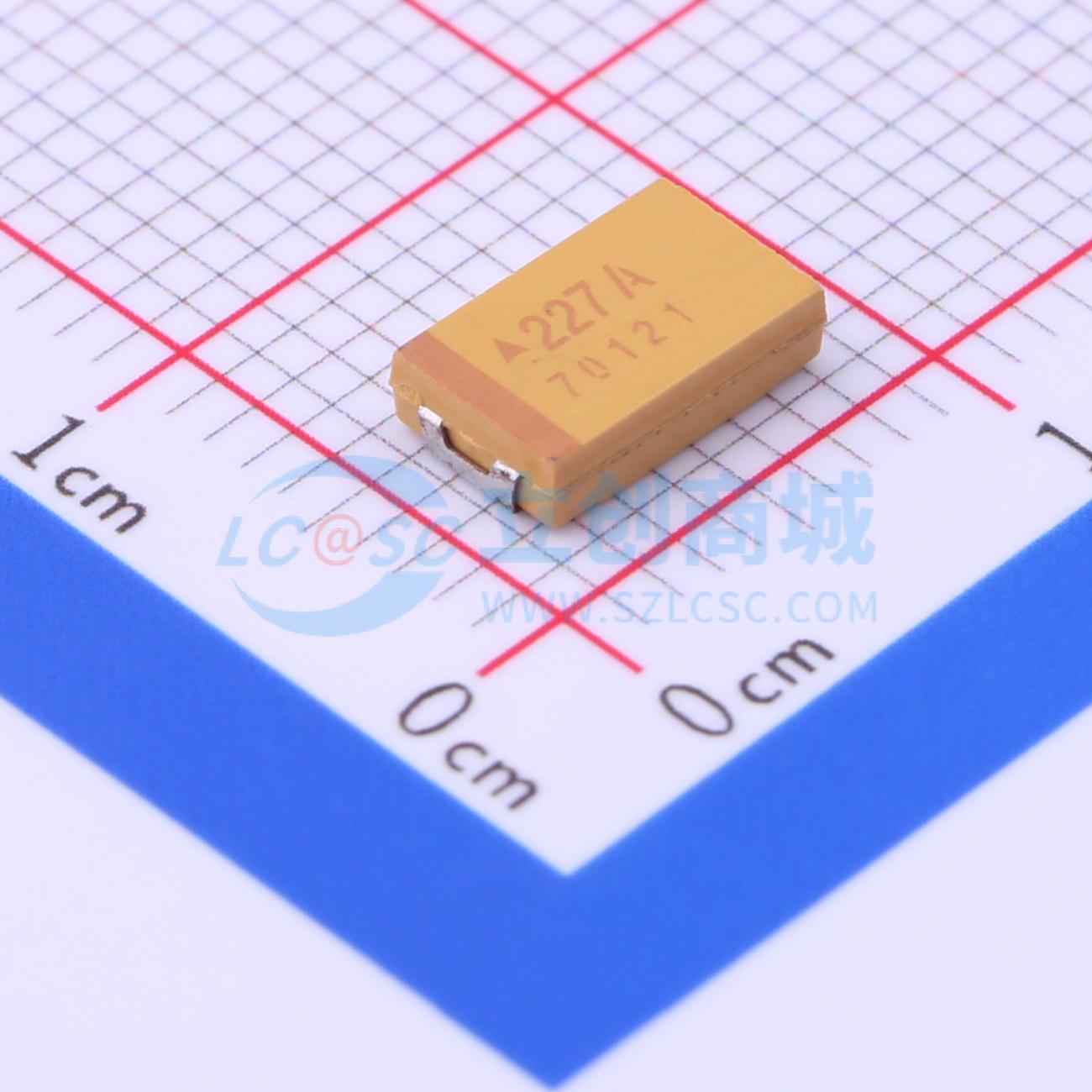点击查看大图 TAJY227M010RNJ实物图