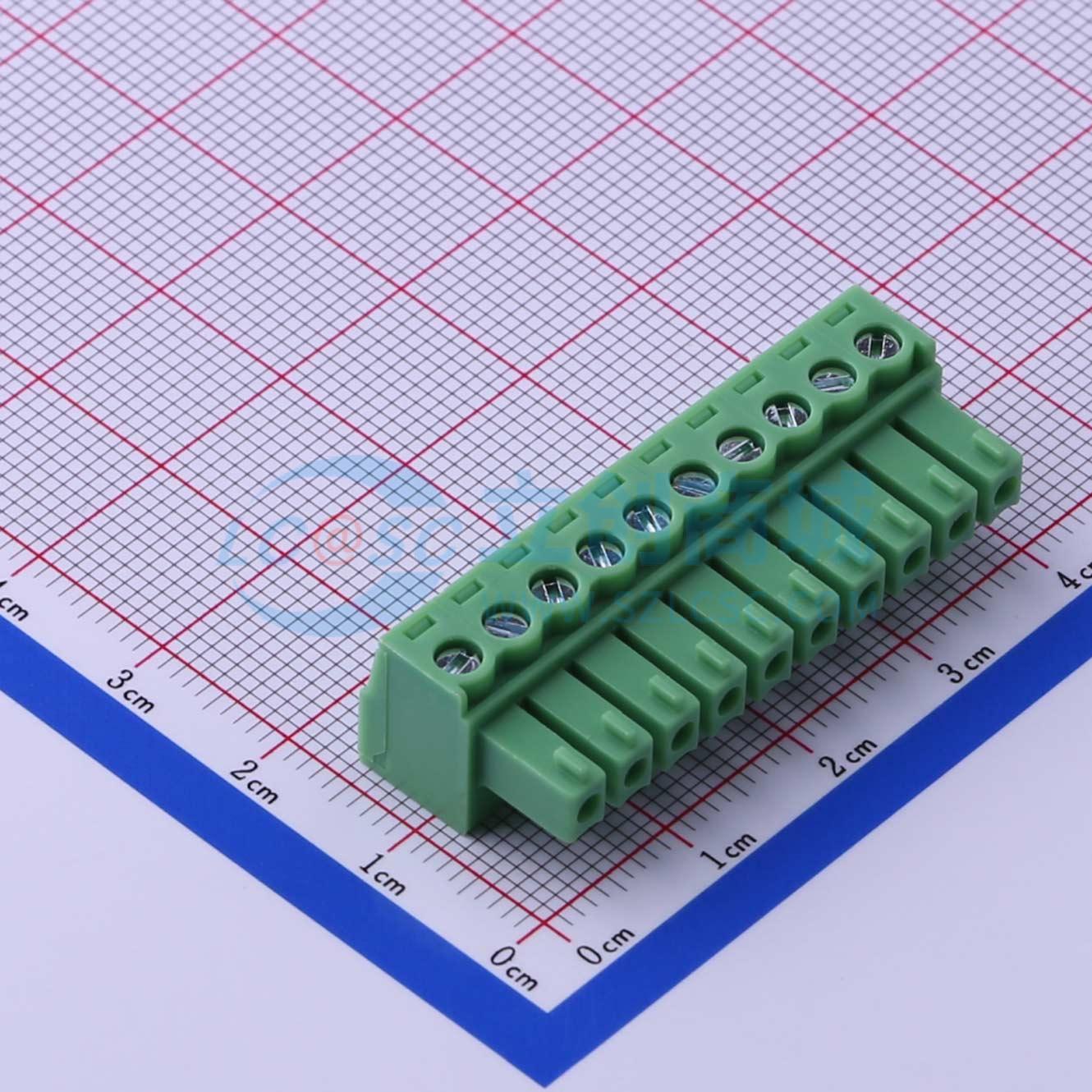 点击查看大图 KF2EDGK-3.81-10P实物图