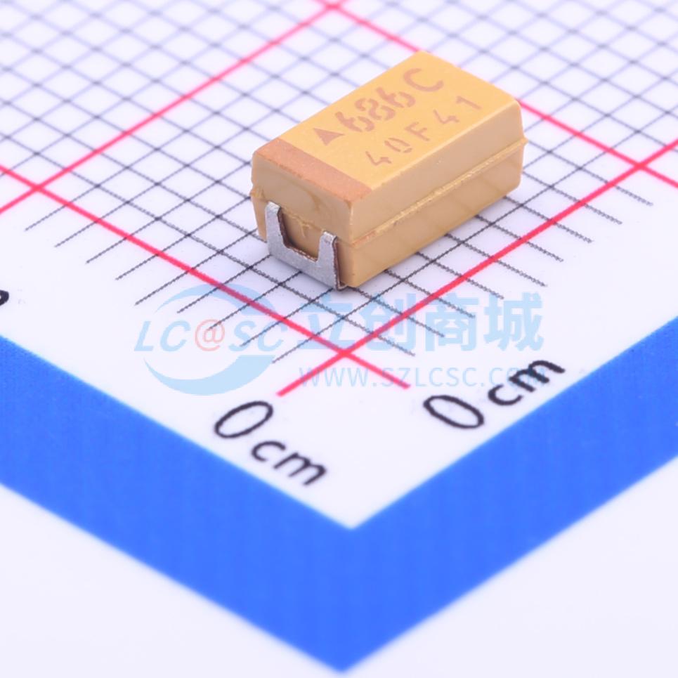 点击查看大图 TAJC686M016RNJ实物图