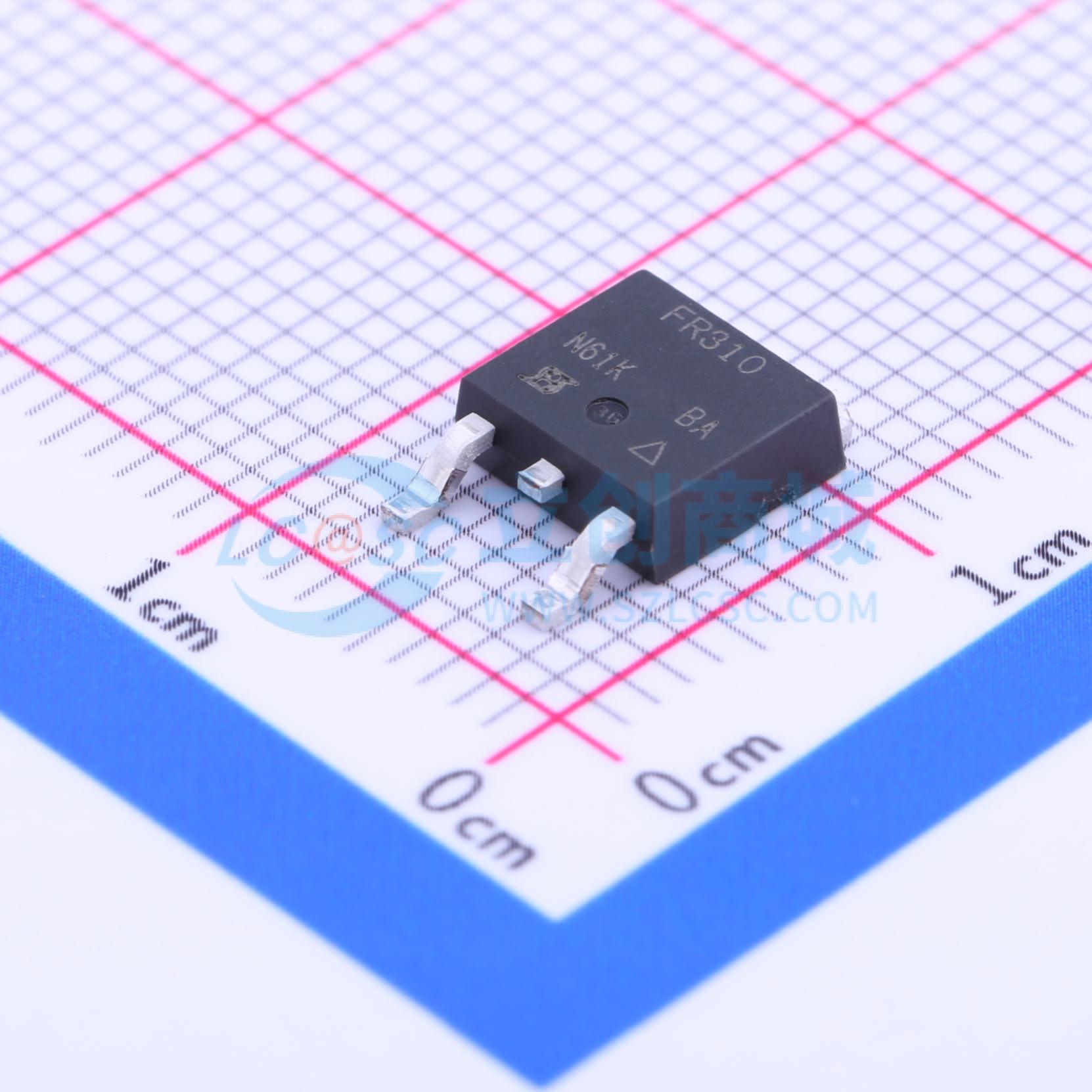 点击查看大图 IRFR310TRPBF实物图