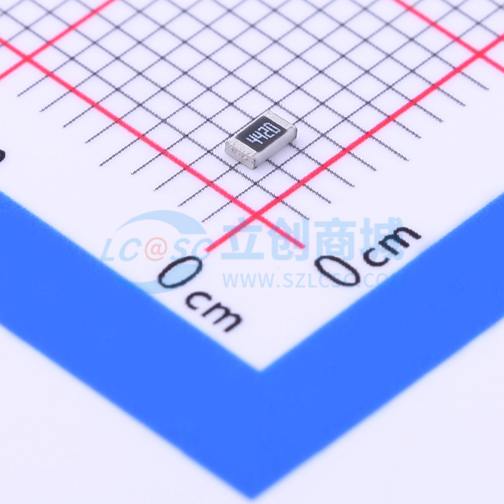 点击查看大图 CR0805F442RP05Z实物图