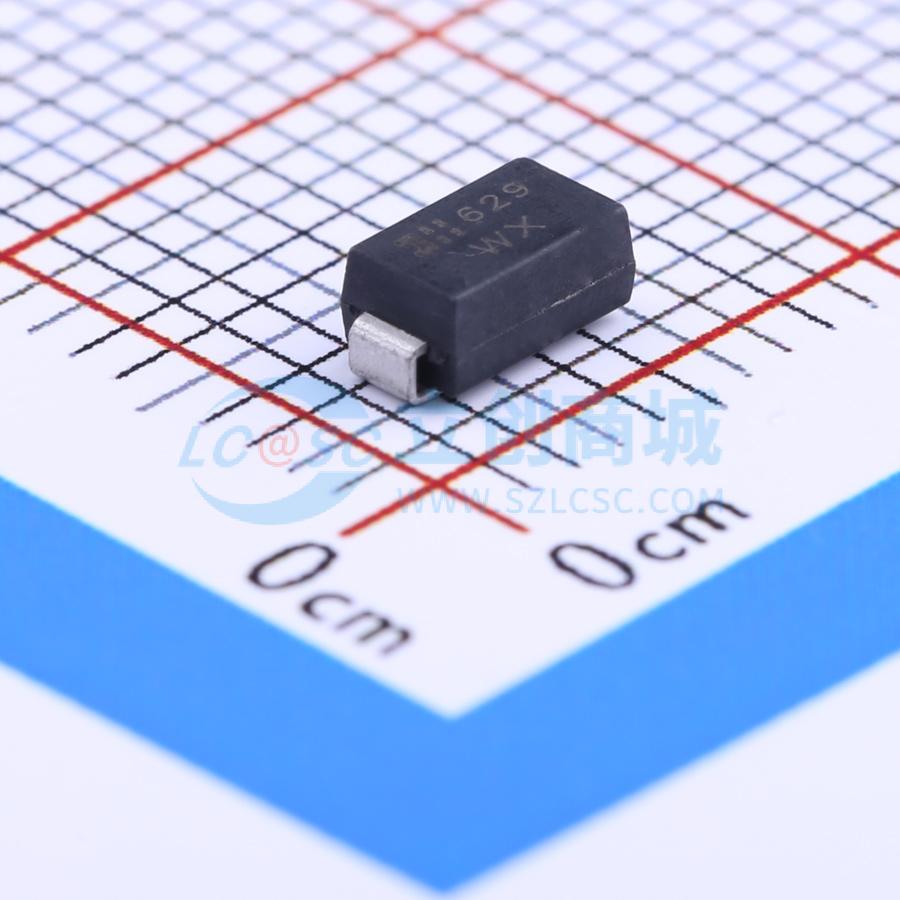 点击查看大图 SMAJ90CA-13-F实物图