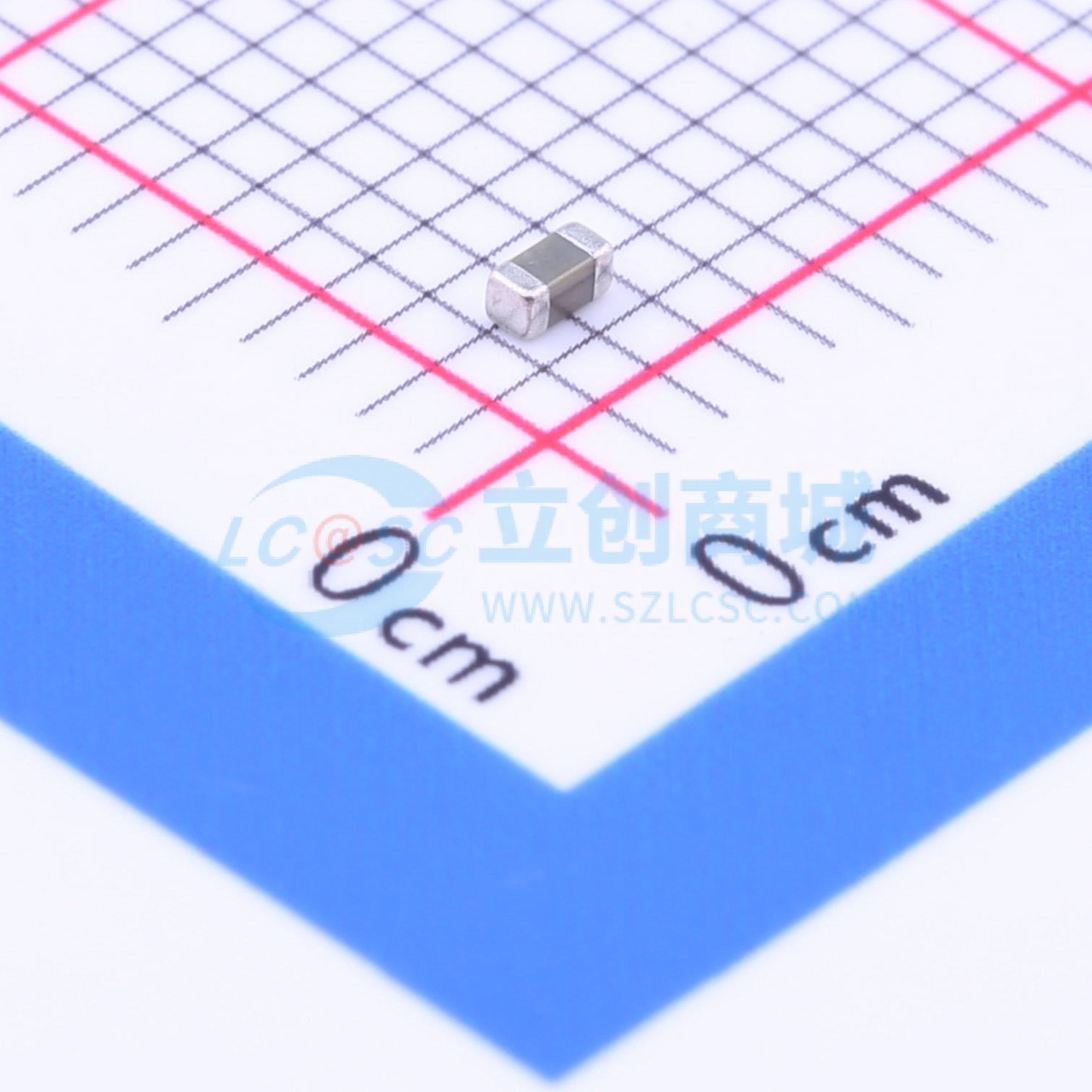 点击查看大图 0603X335K100CT实物图