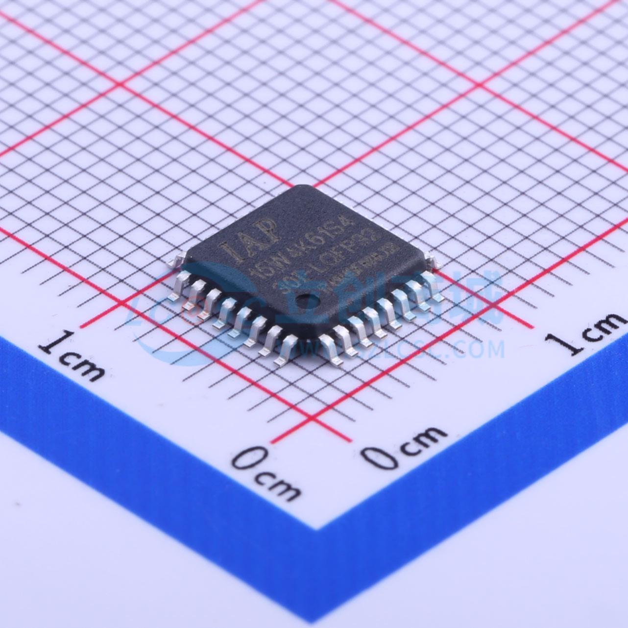 点击查看大图 IAP15W4K61S4-30I-LQFP32实物图