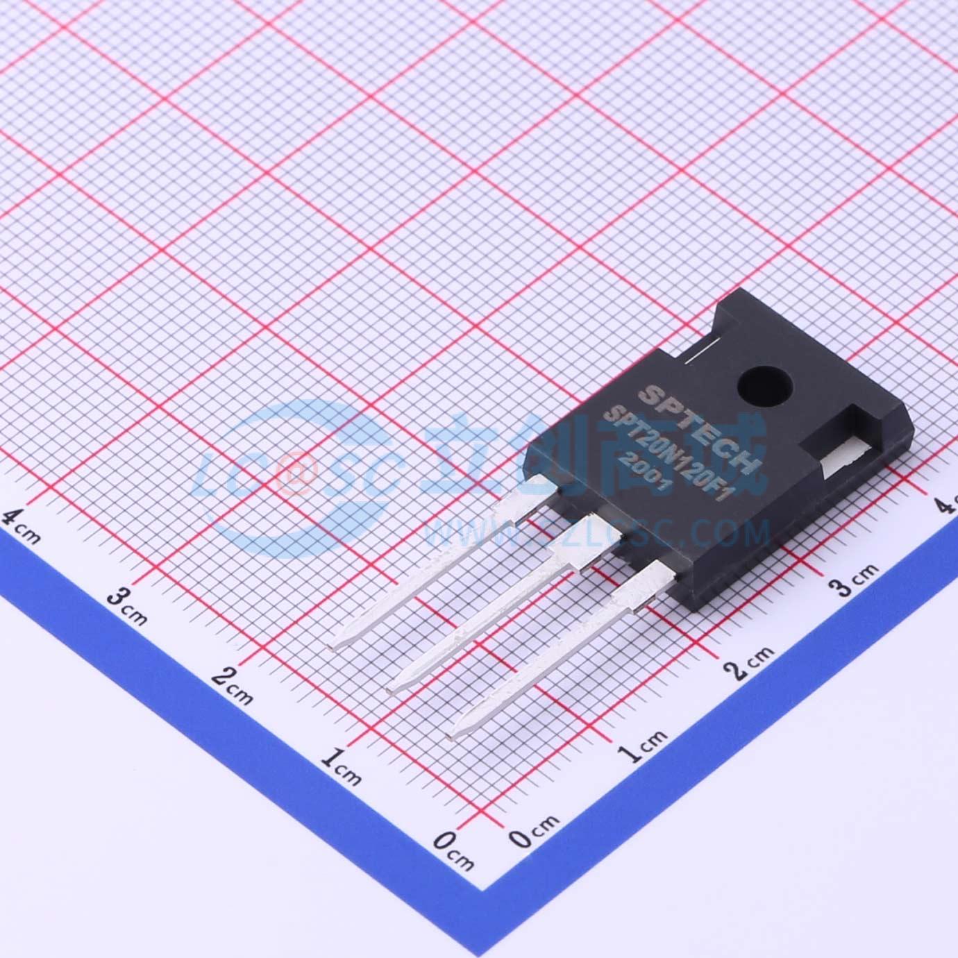 点击查看大图 SPT20N120F1实物图