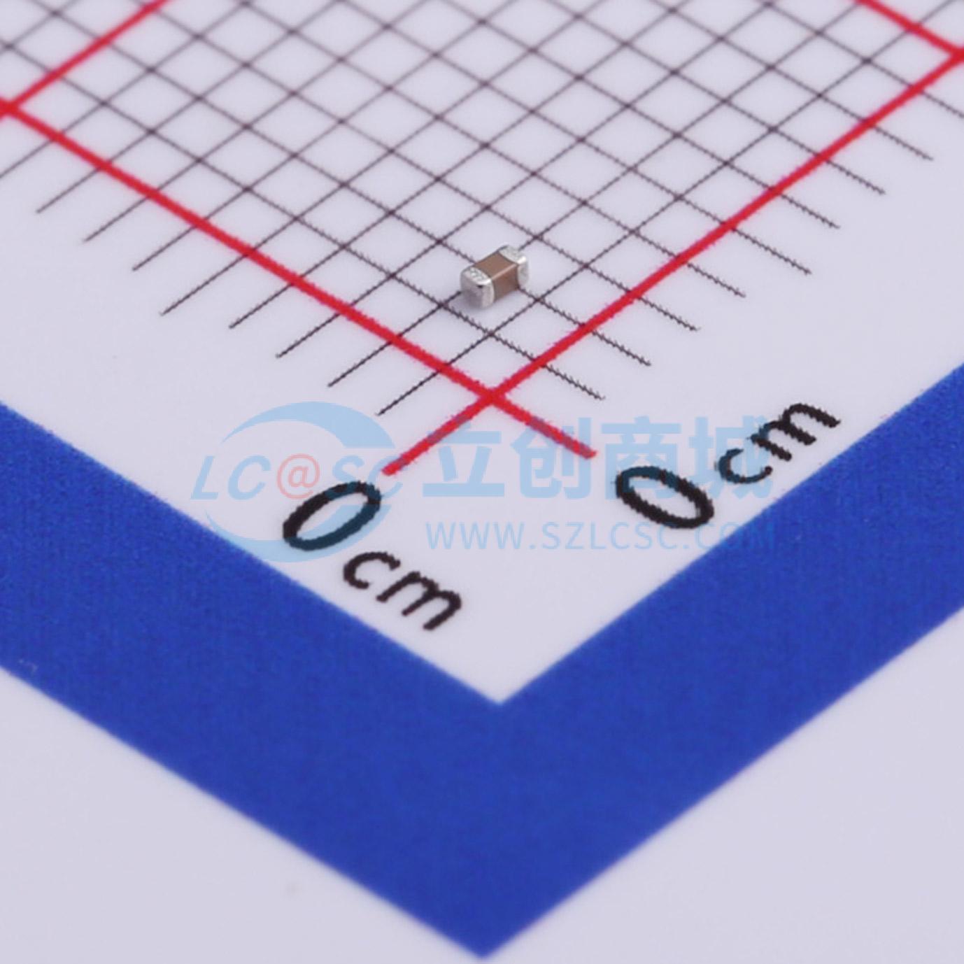 点击查看大图 CGA2B2X7R1H682KT0Y0F实物图