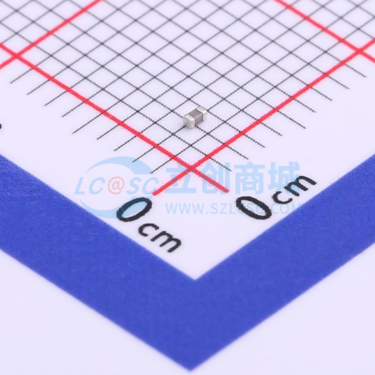 点击查看大图 CL05C180JB51PNC实物图