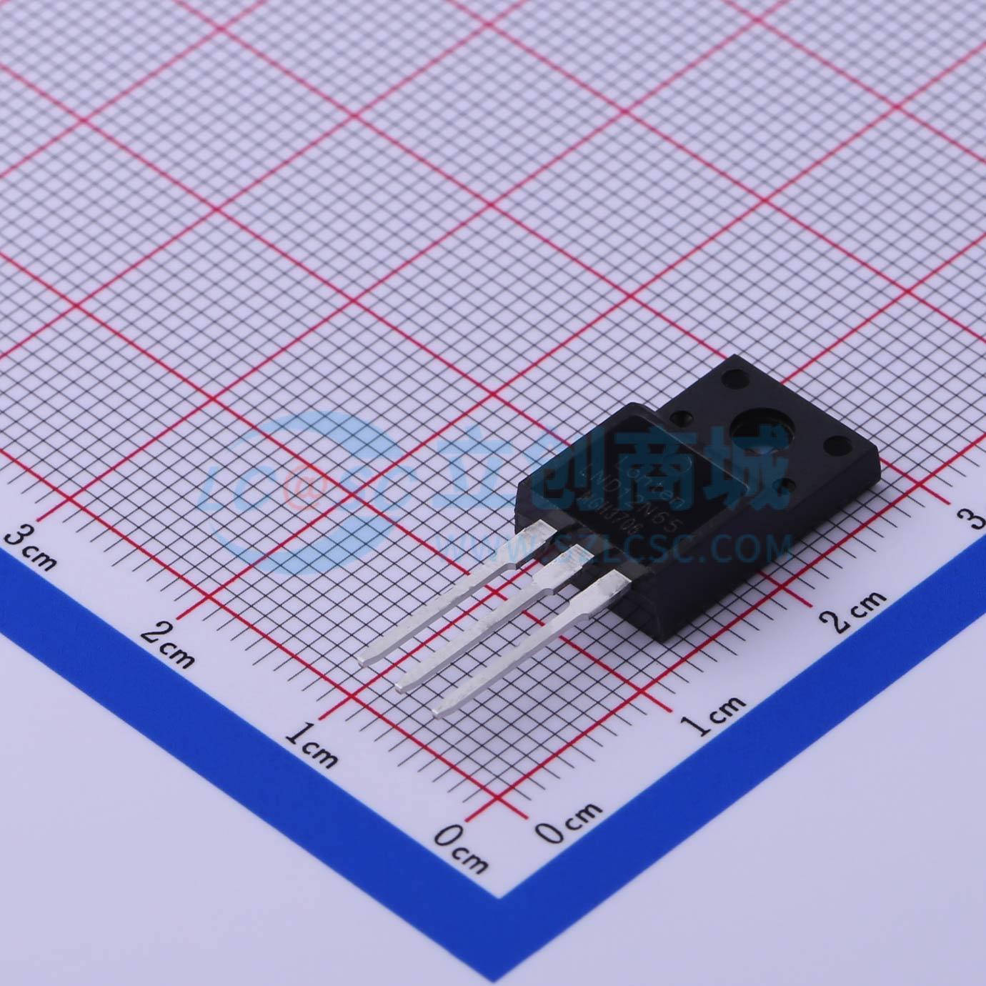 点击查看大图 LND12N65实物图