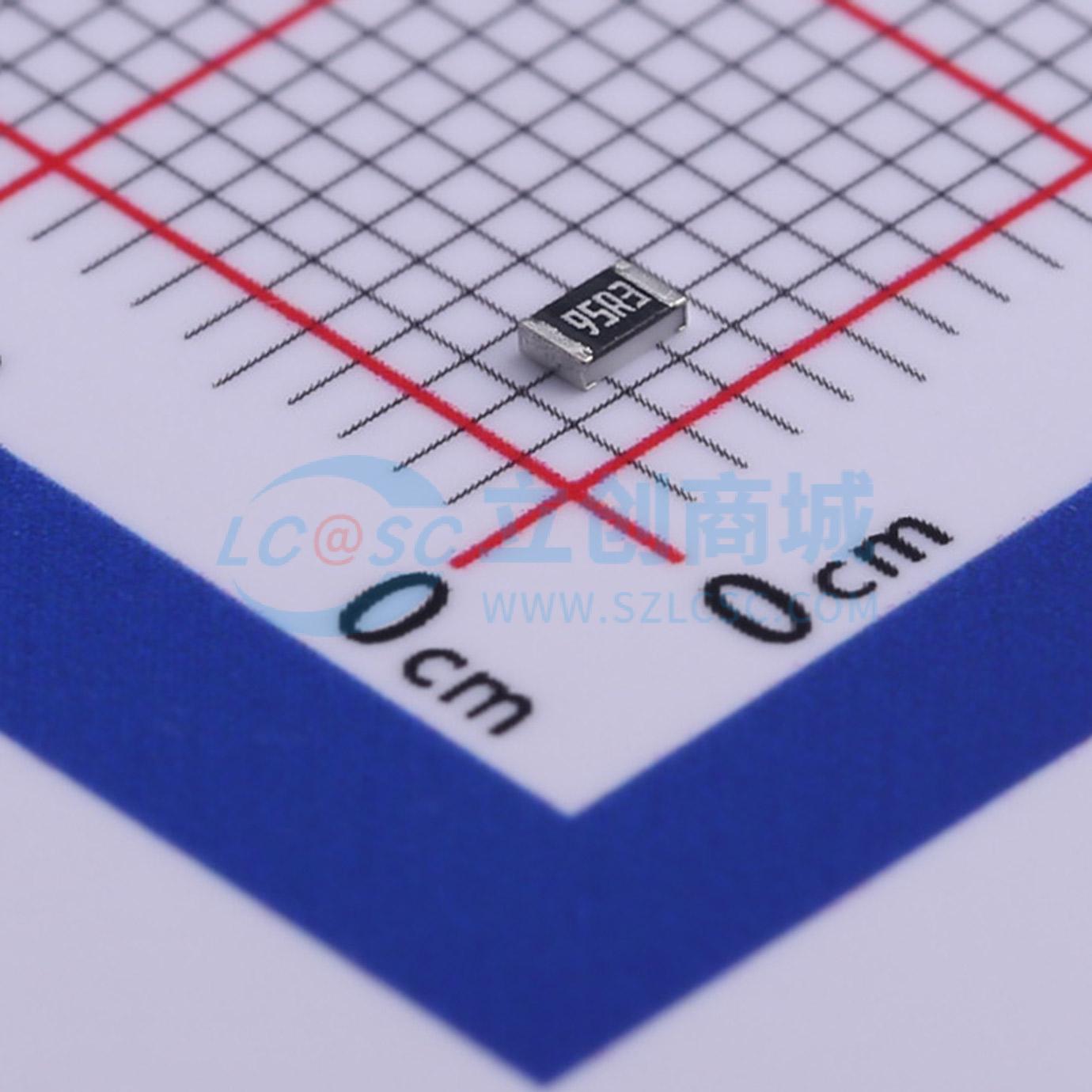 RC0805FR-0795R3L实物图